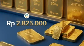 Harga Buyback Emas Antam Ikut Meroket, Waktu Tepat untuk Jual atau Beli? (Foto: AI)