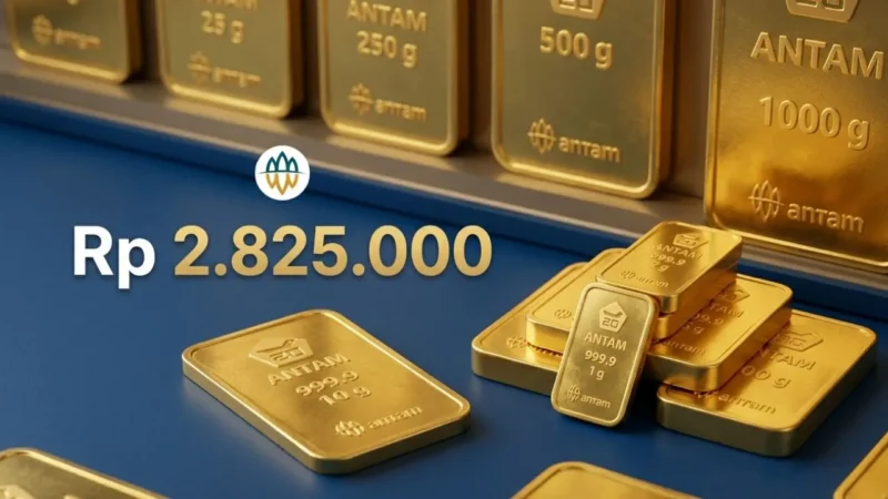 Harga Buyback Emas Antam Ikut Meroket, Waktu Tepat untuk Jual atau Beli? (Foto: AI)