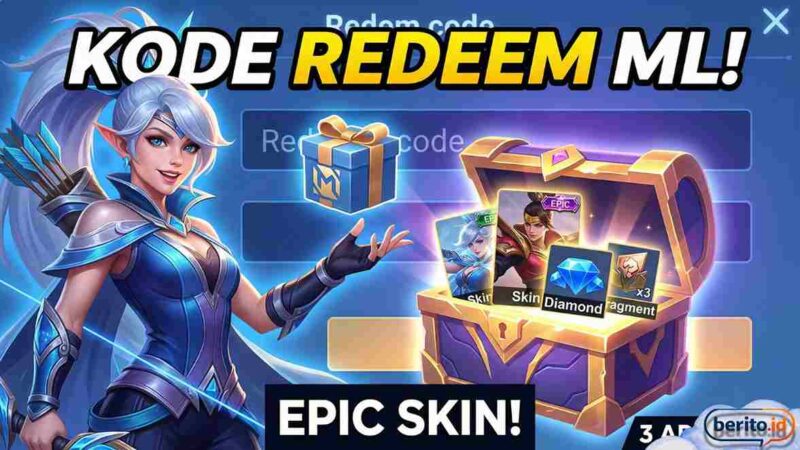 Peluang Dapat Skin Epic! Cek Daftar Kode Redeem ML 3 April 2026 yang Masih Aktif (Foto: AI)