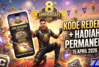 Update Spesial 8th Anniversary: Kode Redeem PUBG Mobile 15 April 2026, Banjir UC dan Skin Permanen! (Foto: AI)