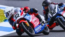 Start dari Urutan 17, Rider Indonesia Kiandra Ramadhipa Juara di Jerez (Foto: Dok. AHRT/medcom)