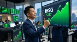 IHSG Dibuka Menguat ke Level 7.217 (Foto: Ai)