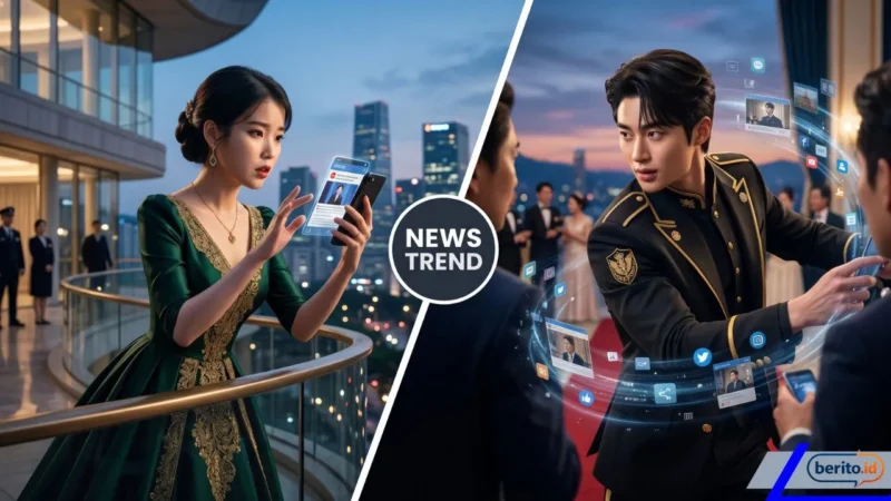 Bukan Sekadar Visual! Ini Alasan Drama IU dan 9 Drakor Lainnya Mendadak Trending di Media Sosial Pekan Ini (Foto: Ai)
