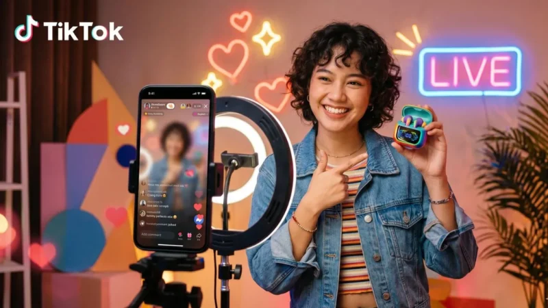 Bukan Sekadar Jualan, Ini Strategi Baru TikTok Bikin Penonton Betah Berjam-jam (Foto: Ai)