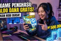 Bukan Sekadar Hobi, 7 Game Ini Bisa Jadi Sumber Saldo DANA Tambahan Secara Gratis (Foto: AI)