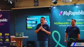 Internet Kencang Tak Harus Mahal, MyRepublic Air Dobrak Pasar dengan Harga Rp100 Ribuan (Foto: Medcom/Syahrul Ramadhan)