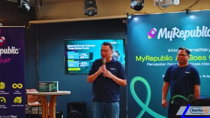 Internet Kencang Tak Harus Mahal, MyRepublic Air Dobrak Pasar dengan Harga Rp100 Ribuan (Foto: Medcom/Syahrul Ramadhan)