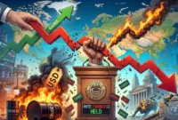 Wall Street Bervariasi Usai The Fed Tahan Suku Bunga dan Harga Minyak Melonjak (Foto: Ai)