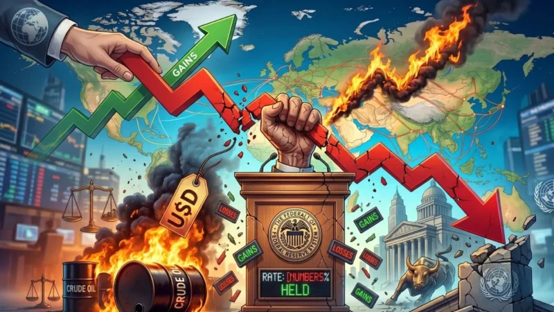 Wall Street Bervariasi Usai The Fed Tahan Suku Bunga dan Harga Minyak Melonjak (Foto: Ai)