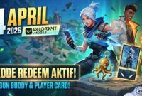Kode Redeem Valorant Mobile 4 April 2026: Klaim Gun Buddy & Player Card Eksklusif Sekarang (Foto: AI)