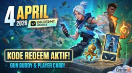 Kode Redeem Valorant Mobile 4 April 2026: Klaim Gun Buddy & Player Card Eksklusif Sekarang (Foto: AI)