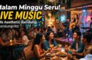 Kafe Aesthetic di Bandung dengan Live Music untuk Malam Minggu Seru (Foto: AI)