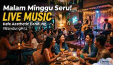 Kafe Aesthetic di Bandung dengan Live Music untuk Malam Minggu Seru (Foto: AI)