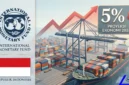 IMF Pangkas Proyeksi Ekonomi Indonesia 2026 Jadi 5 Persen (Foto: AI)