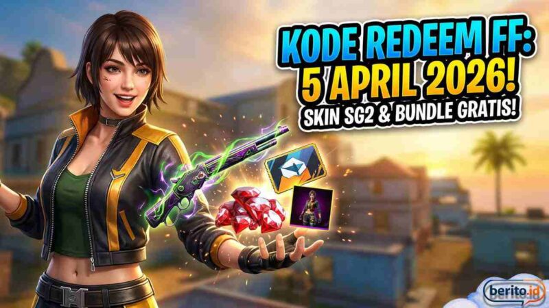 Banjir Hadiah! Cek Kode Redeem Free Fire 5 April 2026, Skin Senjata Langka Menanti (Foto: AI)