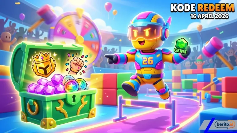Siap Tampil Beda di Arena? Intip Bocoran Kode Redeem Stumble Guys Hari Ini (Foto: AI)