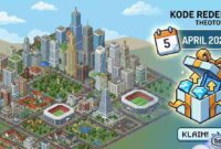Bangun Kota Tanpa Batas! Klaim Kode Redeem TheoTown Minggu 5 April 2026 Sekarang