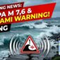 Ilustrasi. Gempa M 7,6 Guncang Bitung, BMKG Keluarkan Peringatan Dini Tsunami! (Foto: AI)