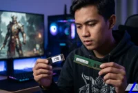 Gamer Lebih Butuh SSD Lega Ketimbang RAM Melimpah, Ini Alasannya (Foto: AI)