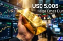 Harga Emas Dunia Hari Ini Kian Berkilau, Target USD5.005 Mulai Masuk Akal (Foto: AI)
