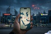 Konflik Memanas, Garda Revolusi Iran Bidik Raksasa Teknologi AS di Timur Tengah (Foto: AI)