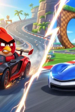 Red ‘Angry Birds’ Resmi Balapan di Sonic Racing: CrossWorlds, Gratis untuk Semua Pemain!