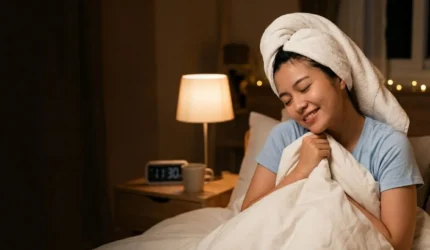 Mandi malam air dingin vs air panas