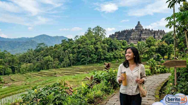 Panduan Lengkap Wisata Berkelanjutan di Yogyakarta: Lokasi, Harga Tiket, dan Tips Low-Waste (Foto: AI)