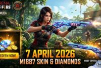 Resmi dari Garena! Kode Redeem FF 7 April 2026: Sikat Skin M1887 dan Diamond Tanpa Top Up (Foto: AI)