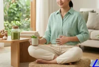 Cara Menghilangkan Lemak Perut tanpa Olahraga berat (Foto: AI)