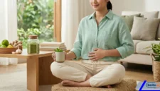 Cara Menghilangkan Lemak Perut tanpa Olahraga berat (Foto: AI)