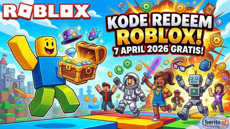 Kode Redeem Roblox Terbaru 7 April 2026! (Foto: AI)