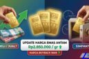 Update Harga Emas Antam Hari Ini: Harga Buyback Ikut Naik, Waktunya Jual atau Simpan? (Foto: AI)