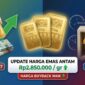 Update Harga Emas Antam Hari Ini: Harga Buyback Ikut Naik, Waktunya Jual atau Simpan? (Foto: AI)