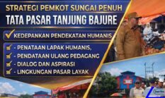 Strategi Pemkot Sungai Penuh Tata Pasar Tanjung Bajure, Kedepankan Pendekatan Humanis