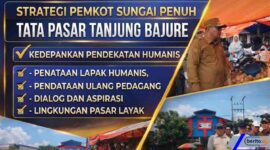 Strategi Pemkot Sungai Penuh Tata Pasar Tanjung Bajure, Kedepankan Pendekatan Humanis (Foto: AI)