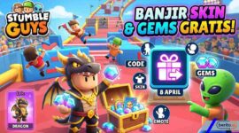 Buruan Amankan! Kode Redeem Stumble Guys 8 April 2026: Banjir Skin Epic dan Gems Gratis (Foto: AI)
