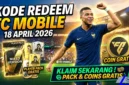 Kode Redeem FC Mobile 18 April 2026: Ambil Pack Pemain dan Coin Gratis (Foto: AI)
