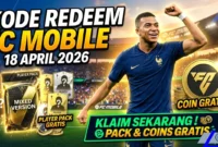 Kode Redeem FC Mobile 18 April 2026: Ambil Pack Pemain dan Coin Gratis (Foto: AI)