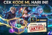 List Lengkap Kode Redeem ML 8 April 2026 Aktif, Tukar Segera di Situs Resmi Moonton (Foto: AI)