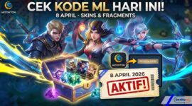 List Lengkap Kode Redeem ML 8 April 2026 Aktif, Tukar Segera di Situs Resmi Moonton (Foto: AI)