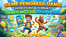 15 Game Penghasil Uang Tercepat 2026, Cair Langsung ke Dana dan OVO! (Foto: AI)