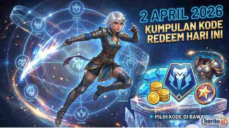 Borong Hadiah di Land of Dawn! Kode Redeem ML 2 April 2026 untuk Koleksi Item Eksklusif (Foto: AI)