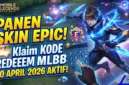 Panen Skin Epic! Rahasia Klaim Kode Redeem MLBB 20 April 2026 yang Masih Aktif: Amankan Sebelum Hangus (Foto: AI)