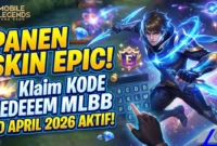 Panen Skin Epic! Rahasia Klaim Kode Redeem MLBB 20 April 2026 yang Masih Aktif: Amankan Sebelum Hangus (Foto: AI)