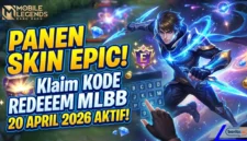 Panen Skin Epic! Rahasia Klaim Kode Redeem MLBB 20 April 2026 yang Masih Aktif: Amankan Sebelum Hangus (Foto: AI)