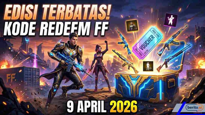 Edisi Terbatas! Kode Redeem FF 9 April 2026 Berhadiah Voucher dan Skin Skin Keren (Foto: AI)