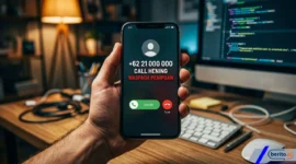 Jangan Pernah Telepon Balik! Modus 'Call Hening' Incar Nomor Aktif untuk Bobol Data (Foto: AI)