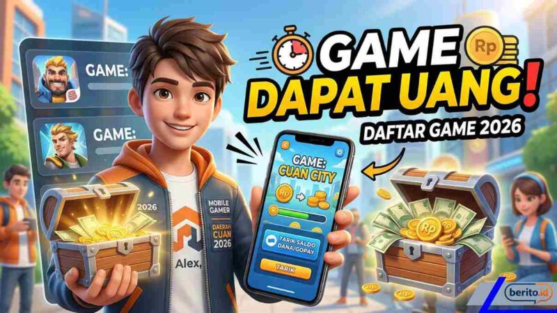 Daftar Game Mobile 2026 yang Bisa Hasilkan Uang Jajan Tambahan Setiap Hari (Foto: AI)