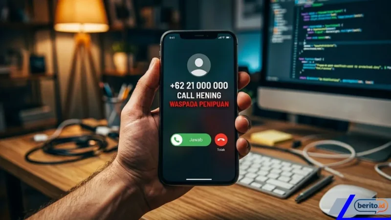 Jangan Pernah Telepon Balik! Modus 'Call Hening' Incar Nomor Aktif untuk Bobol Data (Foto: AI)